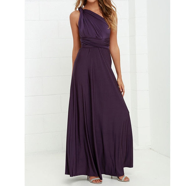 Multiway Wrap Convertible Dress