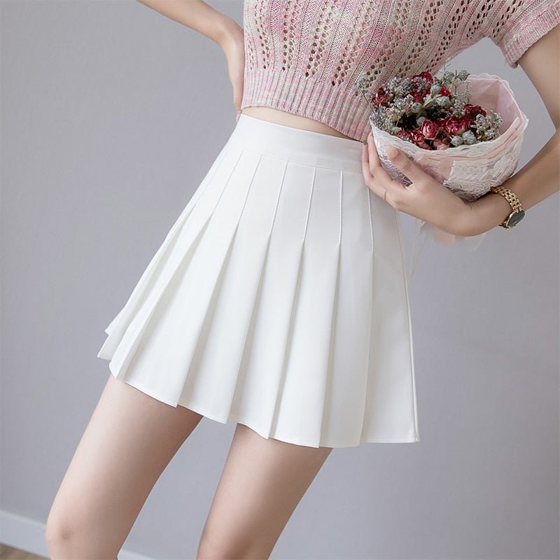 Women Pleated Summer Skirt