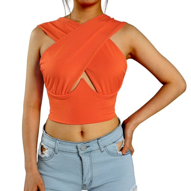 Women's Criss Cross Tops