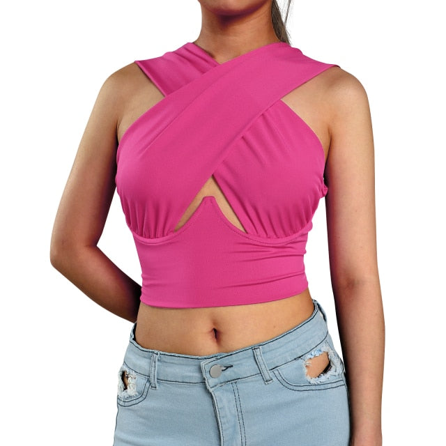 Women's Criss Cross Tops