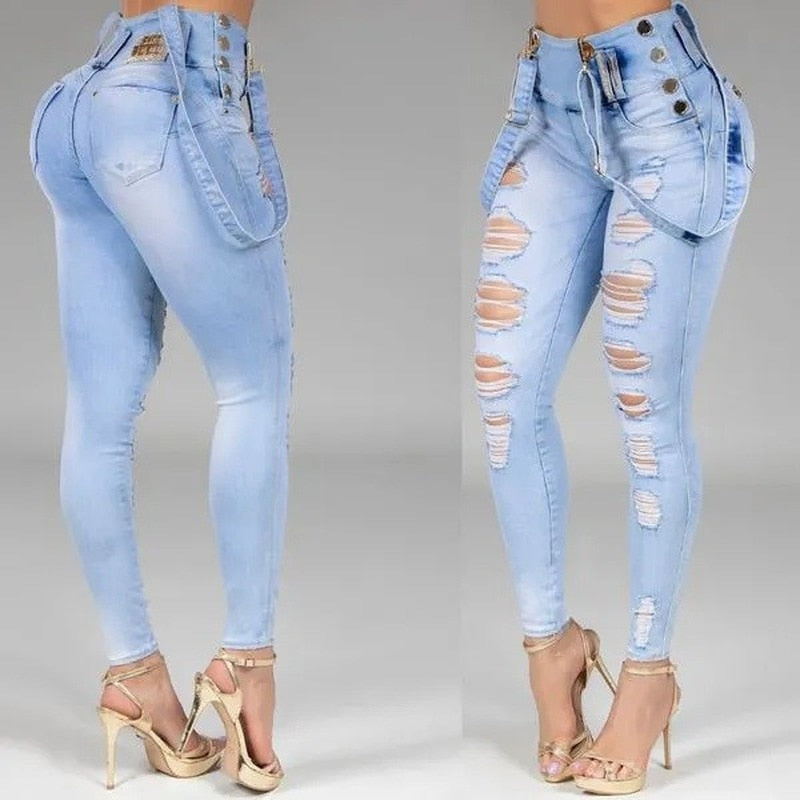 Straight Skinny Stretchy Jeans
